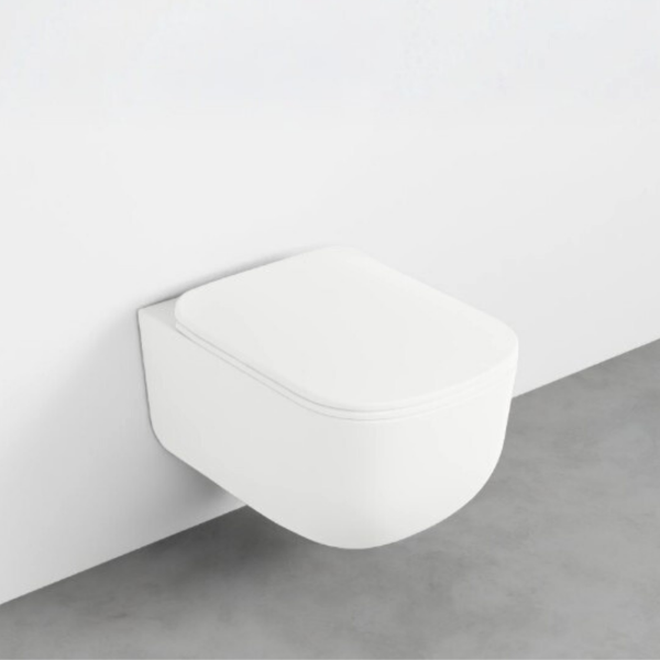 Picture of Era wc, ceramic, wall hung, talco, matte, 37x53 cm