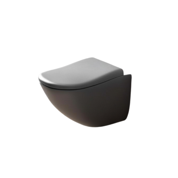 Picture of Fluid wc, wall hung, concrete, matte, 37x53cm