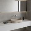 Picture of Shui comfort round basin, ceramic, countertop, avena, matte, 60 cm