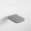 Picture of Era seat cover, soft close, concrete, matte, 37x53 cm