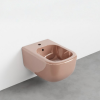 Picture of Era bidet, ceramic, wall hung, ninfea, glossy, 37x53 cm