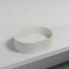 Picture of Theo oval basin, ceramic, countertop, pomice, matte, 55x40cm
