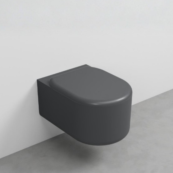 Picture of Itaca wc, ceramic, wall hung, lavagna, matte, 37x53 cm