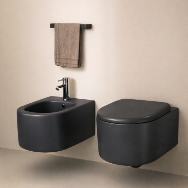 Picture of Itaca seat cover, soft close, lavagna, matte, 37x53cm