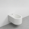 Picture of Otis bidet, ceramic, wall hung, talco, matte, 38.5x56cm