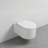 Picture of Otis wc, ceramic, wall hung, talco, matte, 56x38.5cm
