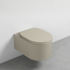 Picture of Otis wc, ceramic, wall hung, linen matte, 38.5x56cm