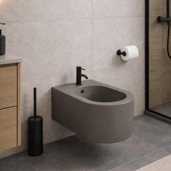 Picture of Otis bidet, ceramic, wall hung, talpa glossy, 38.5x56cm