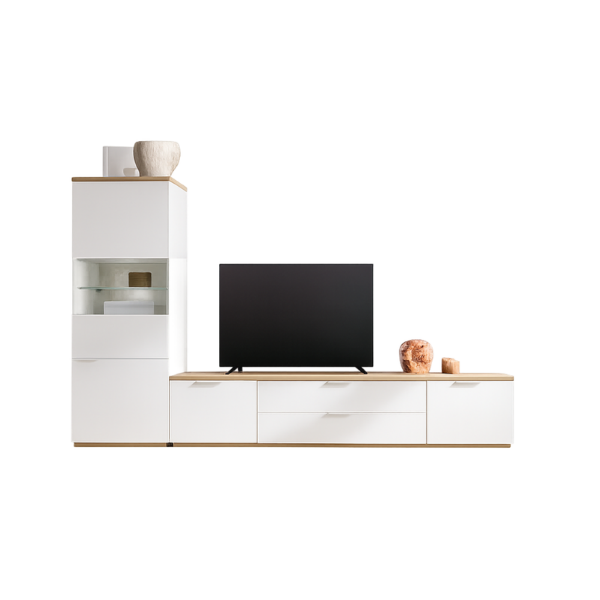 Picture of Tv stand, mundi, wood, white