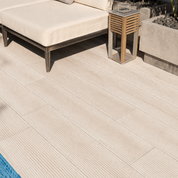 Picture of Floor tile deck.borneo, wood effect, matt, 9mm 23x120