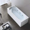 Picture of Nova whirpool bathtub sx, acrylic, back to wall, white, glossy, 170x70 cm