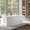 Picture of Avigo bathub, freestanding, white, matte, 170x75cm
