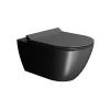 Picture of Pura wc, ceramic, wall hung, anthracite, matte, 55x36 cm