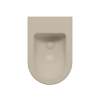 Picture of Pura bidet, ceramic, wall hung, light beige, matte, 55x36 cm