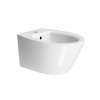 Picture of Modo bidet, ceramic, wall hung, white, glossy, 52x37cm