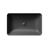 Picture of Nubes rectangular basin, ceramic, freestanding, anthracite, matte, 60x38 cm
