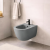 Picture of Pura bidet, ceramic, wall hung, agave, matte, 55x36 cm