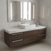 Picture of Nubes rectangular basin, ceramic, freestanding, white, matte, 50x38 cm