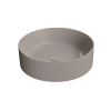 Picture of Kube x round basin, ceramic, countertop, light brown, matte, 45 cm
