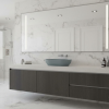 Picture of Pura oval basin, ceramic, freestanding, agave, matte, 60x37 cm