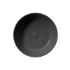 Picture of Kube x round basin, ceramic, countertop, anthracite, matte, 45 cm