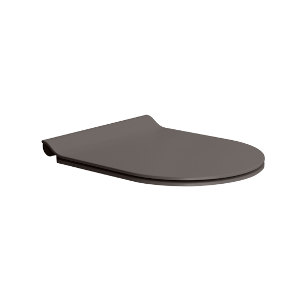 Picture of Pura seat cover, soft close, bistro opaco, 45.5x36.5 cm