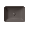 Picture of Nubes rectangular basin, ceramic, freestanding, bistro opaco, 50x38cm