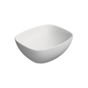 Picture of Nubes rectangular basin, ceramic, freestanding, white, matte, 40x35cm