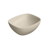 Picture of Nubes rectangular basin, ceramic, freestanding, light beige, matte, 40x35cm