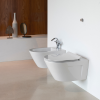 Picture of Norm wc, ceramic, wall hung, white, glossy, 55x36cm