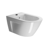 Picture of Norm bidet, ceramic, wall hung, white, glossy, 55x36cm