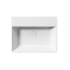Picture of Kube x rectangular basin, ceramic, countertop/wall hung, white, glossy, 60x47cm