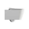 Picture of Nubes wc, ceramic, wall hung, white, matte, 55x35cm