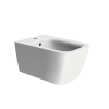 Picture of Nubes bidet, ceramic, wall hung, white, matte, 55x35cm