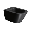 Picture of Kube x bidet, ceramic, wall hung, anthracite, matte, 55x36cm