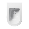 Picture of Pura bidet, ceramic, back to wall/floorstanding, white, glossy, 55x36cm