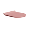 Picture of Pura seat cover, resin, light pink, matte, 45.5x36.5cm