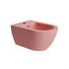Picture of Pura bidet, ceramic, wall hung, light pink, matte, 55x36cm