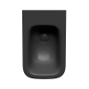 Picture of Nubes bidet, ceramic, wall hung, anthracite, matte, 55x35cm
