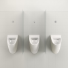 Picture of Community urinal, ceramic, wall hung, white, glossy, 35x32 cm