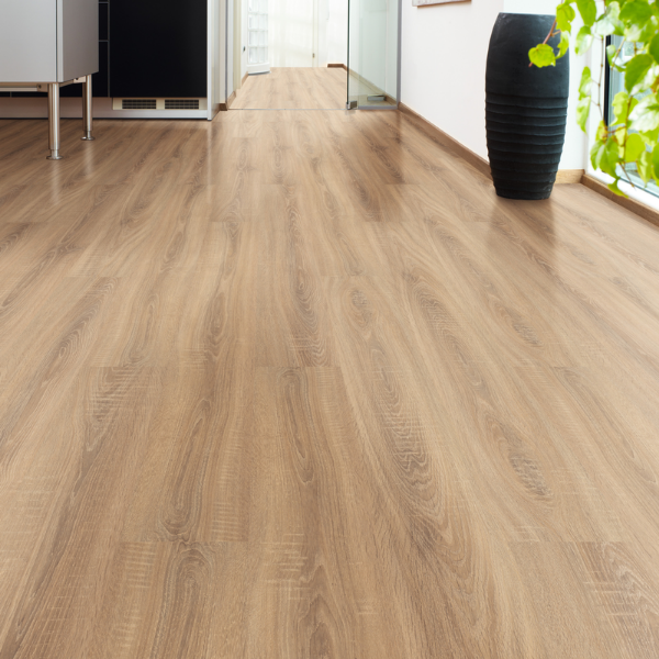 Picture of Laminate,  rosarno, oak medium, 1383x193x8mm, ac4, uc32