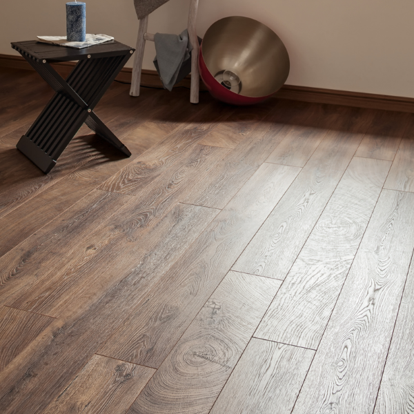Picture of Laminate, fresco bark, oak dark brown, 1383x159x10mm, ac4, uc32