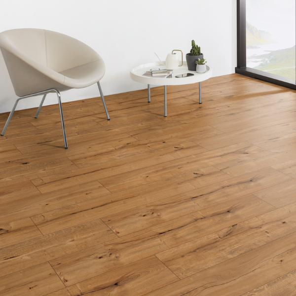 Picture of Spc,oak livorno, stone powder and adhesive, medium brown, 1210x234x6mm