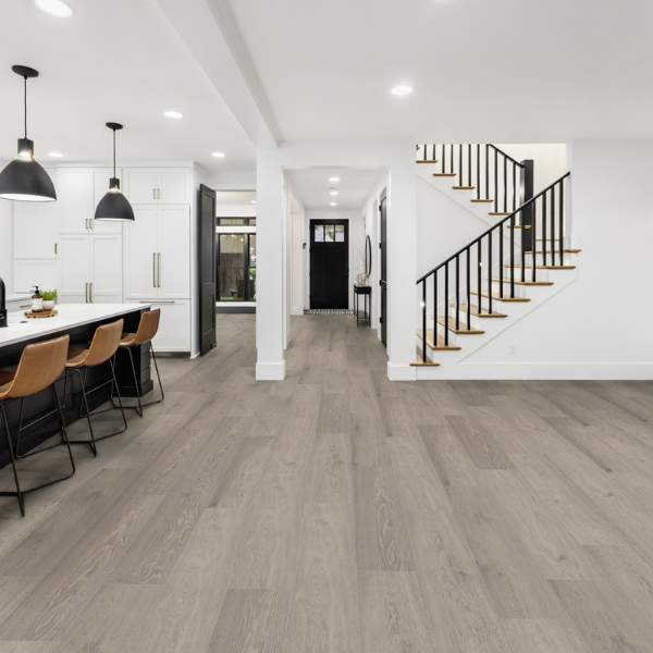 Picture of Spc, oak taranto, stone powder and adhesive, medium brown, 1210x234x6mm