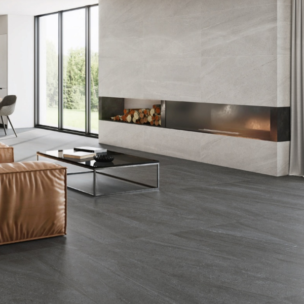 Picture of Floor tile materica, stone effect, matt, 100x100