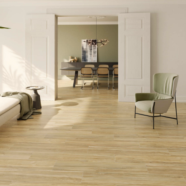 Picture of Floor tile havsta, wood effect, matt, 23x120