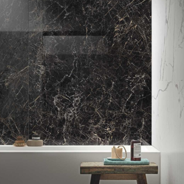 Picture of Floor tile grande marble, marble effect, glossy, 6mm 1200x1200