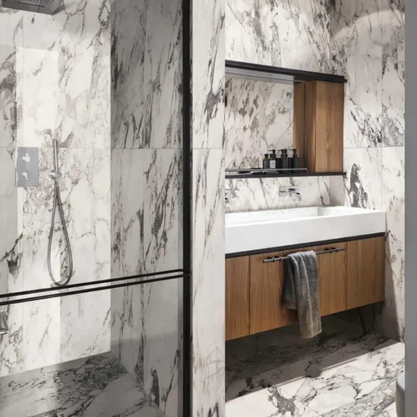 Picture of Floor tile allmarble, marble effect, matt, 10mm 60x120