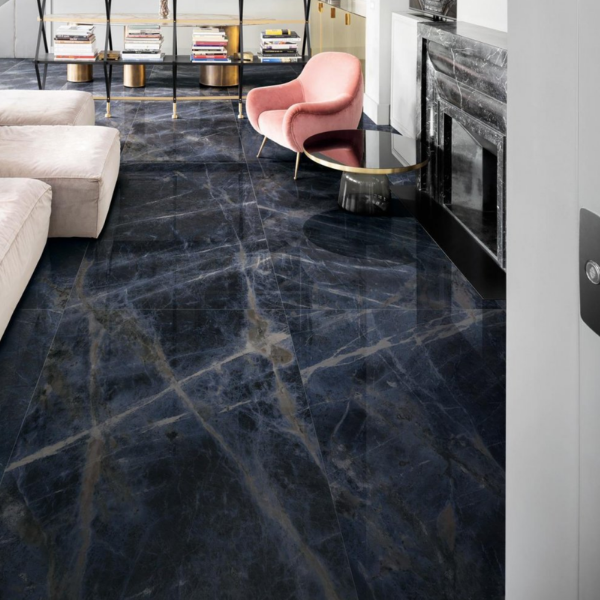 Picture of Floor tile allmarble, marble effect, glossy, 10mm 60x120
