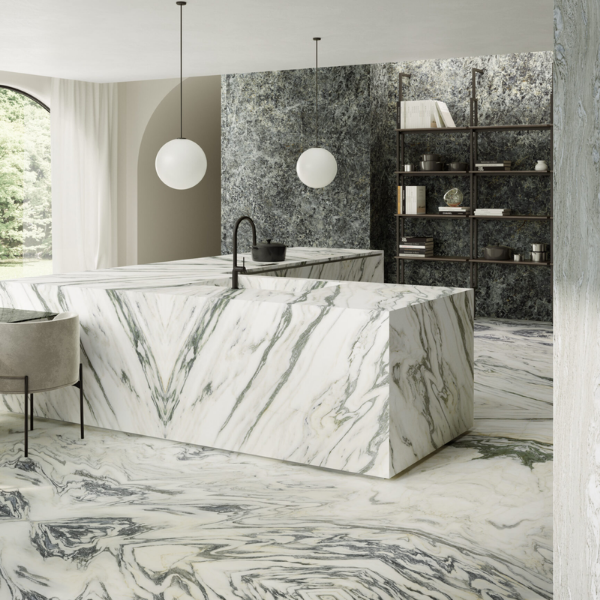 Picture of Floor tile grande marble, marble effect, matt, 6mm 120x120